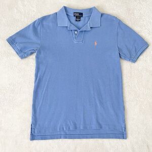 Ralph Lauren Polo Shirt Kids Size L 14 16 Classic Nice Short Sleeve Blue